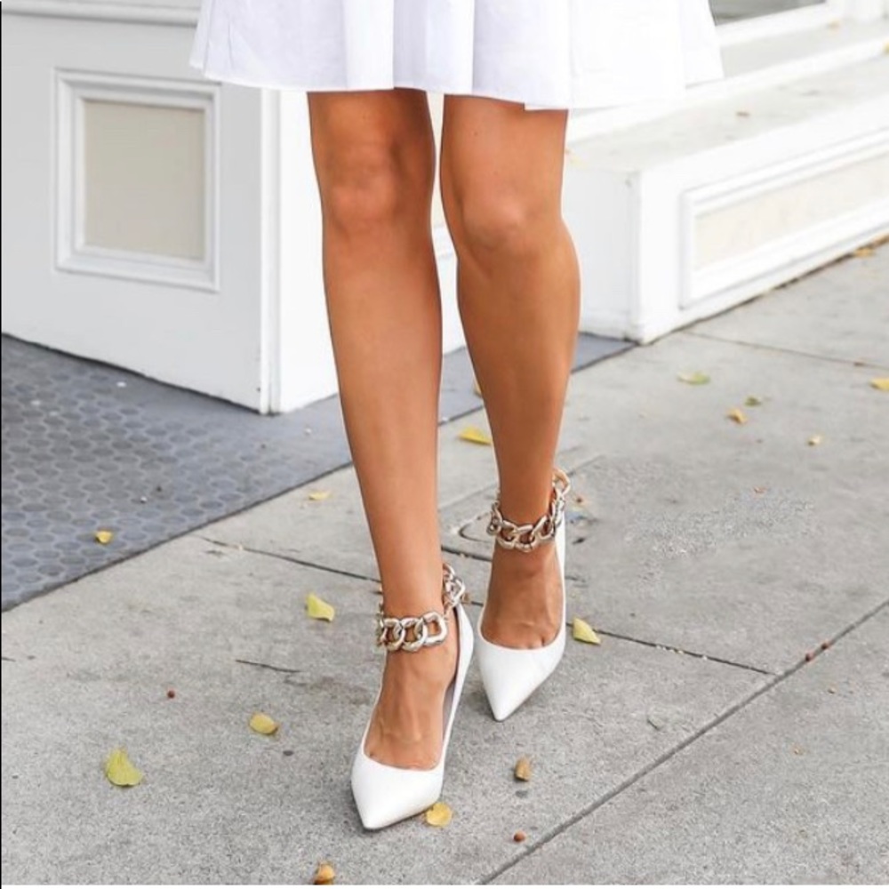 Steve Madden Decadent Pump White